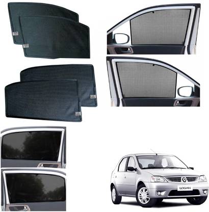 CuboDePlato Car Fix curtain window shades half curtains Sunshade For Logan Car Curtain