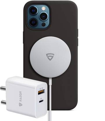 RAEGR RG10346 MagFix Arc M650 15W [with 20W PD Adapter][Made in India] Charging Pad