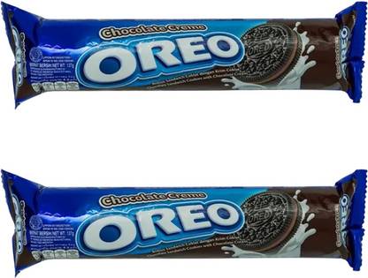 OREO Chocolate Crème Pack of 2 Cookies Biscuit