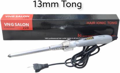 VNG Womens Hair Curling Tong For Professional Hair Curling Ceramic Machine (13mm) Electric Hair Curler