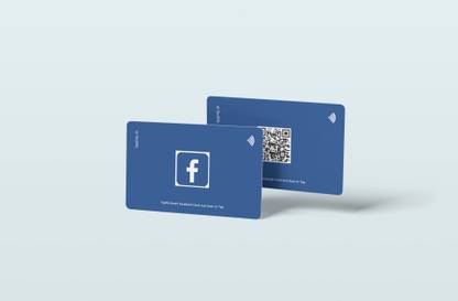 tapmo TapMo Smart Facebook Card| NFC Card| Facebook-Influencer| One Tap Sharing| 1 Card Holder