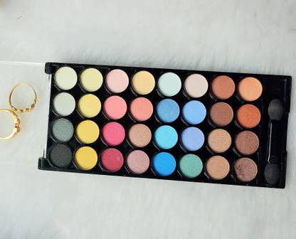 tanvi27 Big Colorful Eyeshadow Palette Professional Matte Shimmer Makeup Pallet 32 g