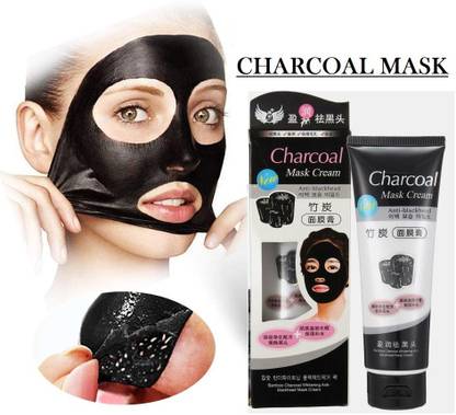 KAIASHA Charcoal Peel Off Black Mask Face Pack with Activated Charcoal