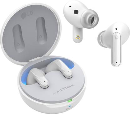 LG FP6W Active Noise Cancelling Earbuds, 22 Hrs Battery, UV Nano Case, 3D Sound Bluetooth