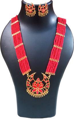 balaji gold Copper Jewel Set