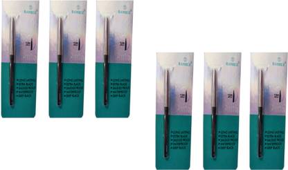 Ramble Auto Kajal | Jet Black | Pack of 6