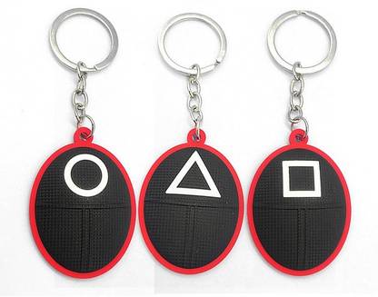 Kanchan Toys Squid Game Keychain Super With Batch Key Chain