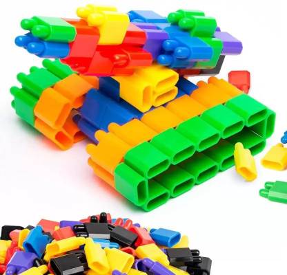 Bodhee Tree 250 piece Smart Bullet Block set Educational Building Blocks Interlocking Puzzle