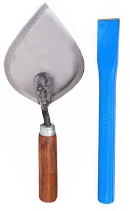 Garena Tuff and strong trowel and chisel with extra durability Stainless Steel Trowel