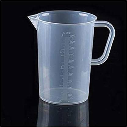 polylab Measuring Jug 2000ml Polypropylene Measuring Cup