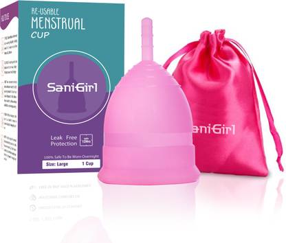 SaniGirl Large Reusable Menstrual Cup