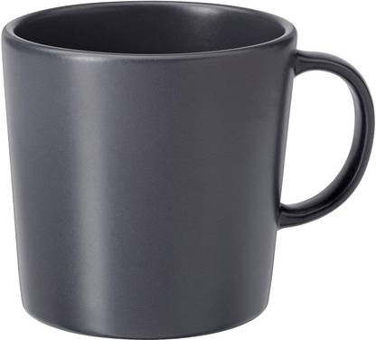 IKEA Mug, dark grey, 30 cl (10 oz) Stoneware Coffee Mug