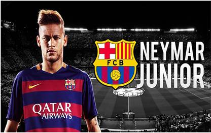 Neymar Flex Poster For Room Mo-4316 Photographic Paper