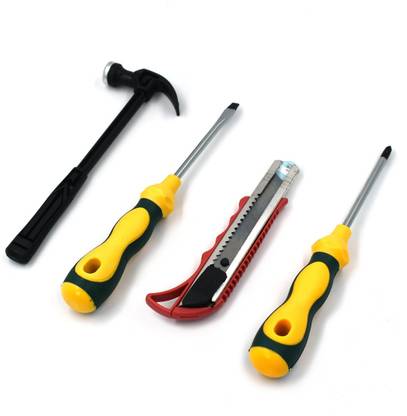 GORSPL 4 IN 1 BASIC HELPER TOOL SET (PRE-PACKED) Hand Tool Kit