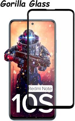mFoniscie Edge To Edge Tempered Glass for Mi Redmi Note 10, Mi Redmi Note 10s