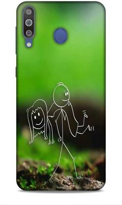 Samsung Galaxy M30 Plastic Back Cover