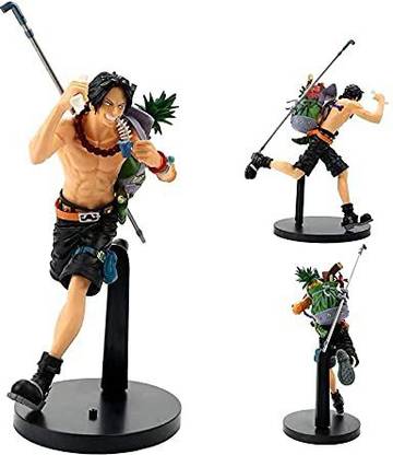 Lookss One Piece Portgas D Ace Anime Character Action Figure Gifting Purpose Figure Decorative Showpiece  -  9 cm