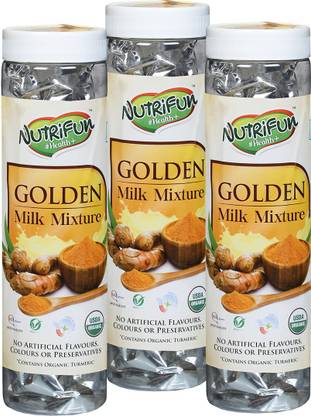 Nutrifun Golden Milk Mixture 100 g - Pack of 3