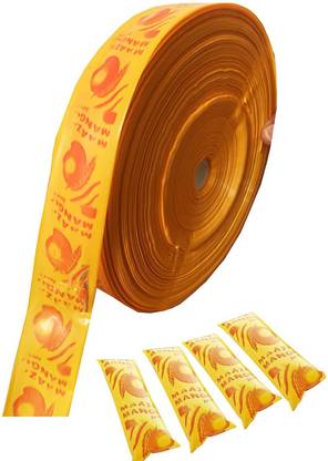 Awadh Pepsi pouch roll yellow 1.5 inches Polyester Storage Pouch
