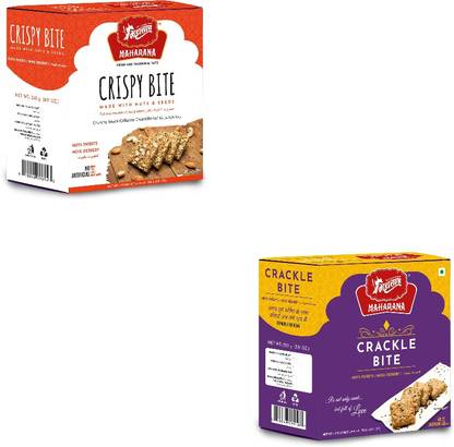 Maharana Crispy bite + Crackle Bite Combo Box
