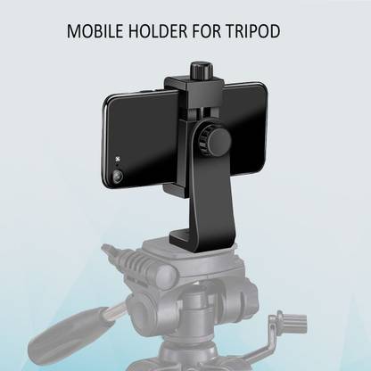 ZOKMOB Adjustable Clamp Universal Tripod Adapter Phone Tripod Mount Cell Phone Holder Tripod Bracket, Tripod Clamp
