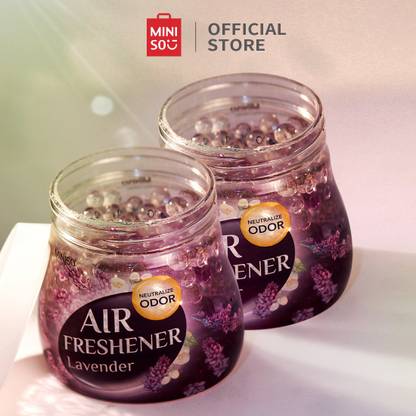 MINISO Lavender Refill Air Freshener 250g Flower World Series,Pack of 2