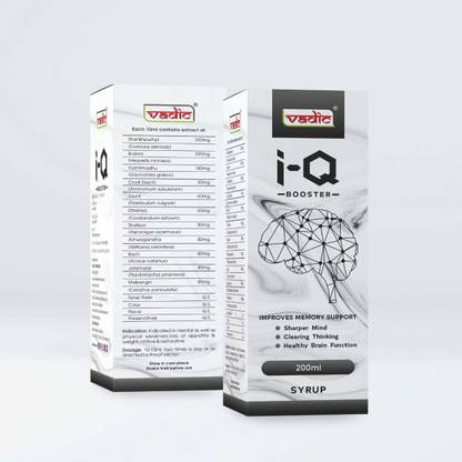 Vadic I-Q Booster Syrup