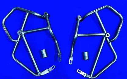 Crispy Deals -New trends RS200 CRASH GUARD BLACK MATT FINISH WITH METAL SLIDES
