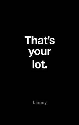 That's Your Lot