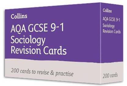 AQA GCSE 9-1 Sociology Revision Cards