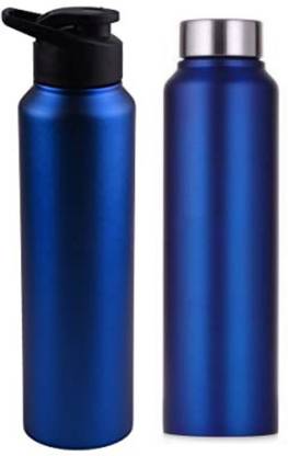 Unicus Single Walled Sports Stainless Steel Water Bottle Combo Set 1000 ml Bottle