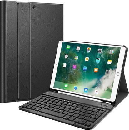 fintie Keyboard Case for iPad Air 3rd Gen 10.5" 2019 / iPad Pro 10.5" 2017, Cover with Keyboard/Pencil Holder