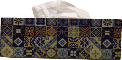 inkredia 1 Compartments Wooden Tissue Box