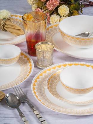 cello Pack of 27 Opalware Dinner Set (set of 27pcs) Dinner Set