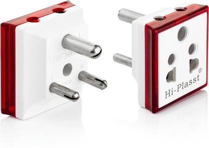 HI-PLASST NEW.INDIAN-01 STYLISH MULTI PLUG Three Pin Plug
