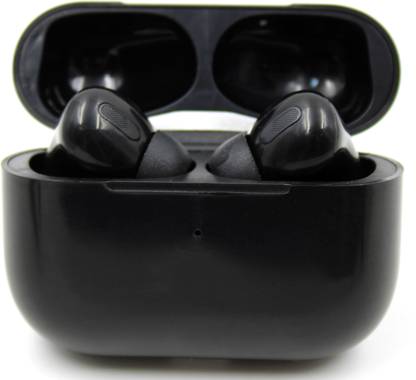 Matnaz Wireless Pro Stereo Audio in-Ear Earbuds with Mic (Black) Bluetooth