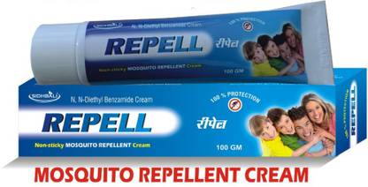 Sidhbali Repell Mosquito Repellent Cream (Pack of 10)