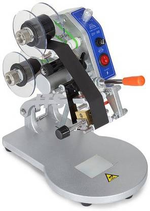 iTS DY8B MANUAL RIBBON BATCH CODING MACHINE (74LETTERS) Label Stamping Machine