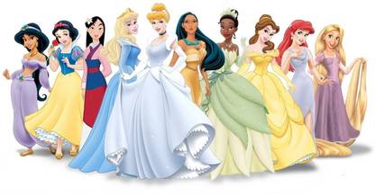 Poster Disney Princess Photo Postser sl348 (Wall Poster, 13x19 Inches, Multicolor) Fine Art Print