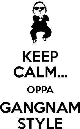QUOTE Keep Calm Gangnam Style ON HI QUALITY LARGE PRINT 36X24 INCHES Photographic Paper
