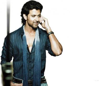 hrithik roshan famous actor bollywood on LARGE PRINT 36X24 INCHES Photographic Paper