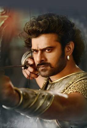 Poster Prabhas Photo 1 sl880 (Wall Poster, 13x19 Inches, Multicolor) Fine Art Print