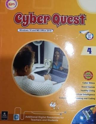 Class 4 Cyber Quest With Window 10 And Ms Office New Edition 2022