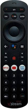 Woniry Voice Remote Compatible for Airte l Xstream Box Remote AIRTEL Remote Controller