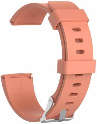 WEI INTERNATIONAL Silicon Watch Strap for Fitbit Versa/Versa Lite/Versa 2 / Versa SE (Pink)small Smart Watch Strap