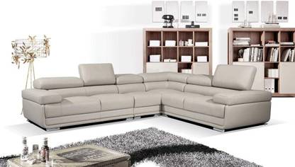 Sofaa Set Leatherette 3 + 2 + 1 Sofa Set