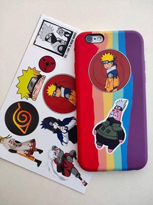 Goku Ki Dukan 5 cm 20 Naruto & Itachi Sticker Set for Laptop, Mobile & All plain surface Self Adhesive Sticker