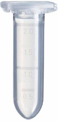 Clear & Sure 2 ml Rimmed Polypropylene Test Tube