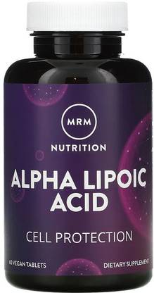 Now Foods MRM, Alpha Lipoic Acid, 60 Vegan Tablets