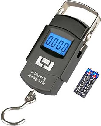 Glancing 50 Kg Hook Type Digital Led Screen Portable Luggage MC392 Weighing Scale